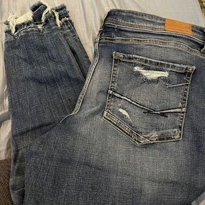 BKE gabby Curvy high rise skinny ankle jeans